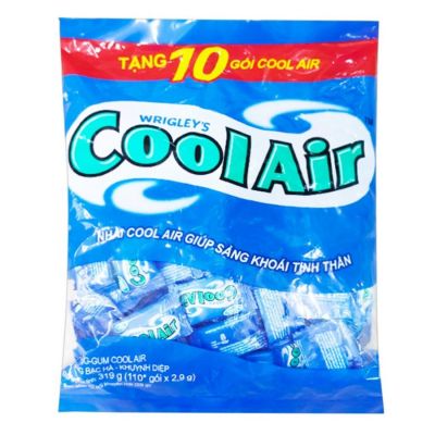Wrigley's Cool Air Menthol Eucalyptus Gum 319g