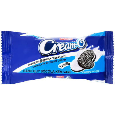 Cream-O Chocolate Sandwich Cookies Vanilla Cream 26g x12 x 24 Bags