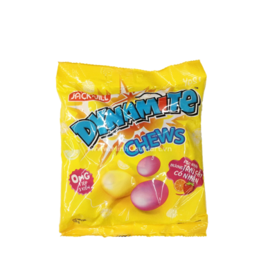 Dynamite Chews Fruit Filling Fruit 125g x 36 Bags