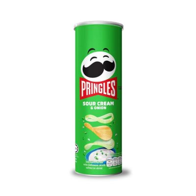 Pringles Sour Cream & Onion Flavoured 107gr x 16 pcs