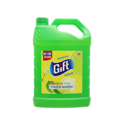 Gift Dishwashing Lemon 3.8Kg x 3 Bottles