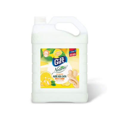 Gift Dishwashing Lemon Yuzu & Ginger 3.8Kg x 3 Bottles