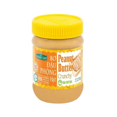 Golden Farm Peanut Butter - Crunchy  510G X 12 Jars