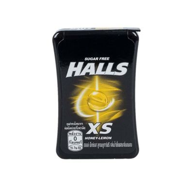 Halls XS Honey Lemon Sugar Free 12.6g x 12 Jar x 24 Displays