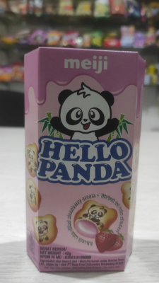 Meiji Hello Panda Milk Biscuits 43g x 80 Boxes