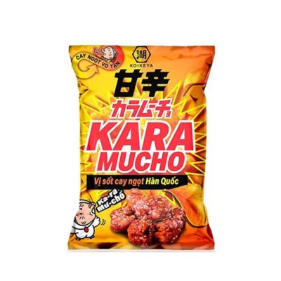 Karamucho Potatoes Chips Korean Sweet and Spicy Sauce 80g x 40 bags