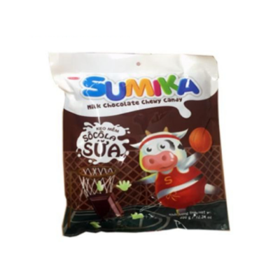 Bibica Sumika Chocolate Milk Candy 140g x 50 Bags