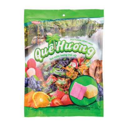 Bibica Que Huong Mix Flavor Candy 350g x 20 Bags