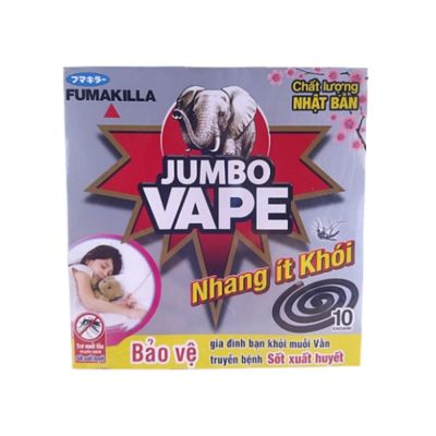 Jumbo Vape K5 Mosquito Repellent Forest Perfume (Less Smoke) 10 Coil