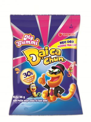 Orion Gummi Dai Ca Chun Fruit 56g