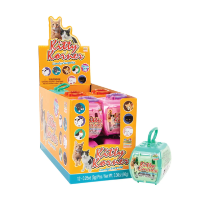 Kidsmania Kitty Korner Candy And Surprise 8g x 12Pcs x 12 Boxes