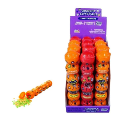 Kidsmania Crunchy Crystals Tangy Nuggets 80g x 12Pcs x 12 Boxes