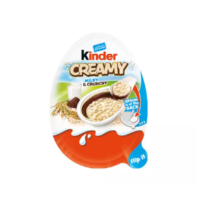 Kinder Creamy 19gr x 288 pcs/carton