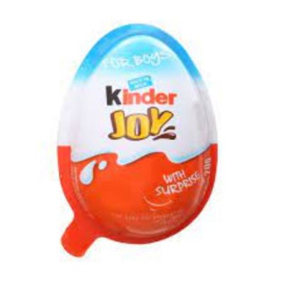 Kinder Joy Chocolate Egg For Kid Boy 20g x 192 pcs/carton