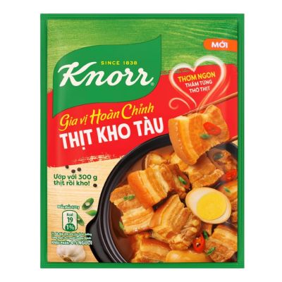 KNORR Seasoning Salt Fish cooked with sauce 28g x 6 Sachets x 10 Sheets