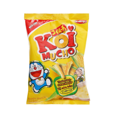 Koimucho Corn Snack Milk 57g x 40 Bags