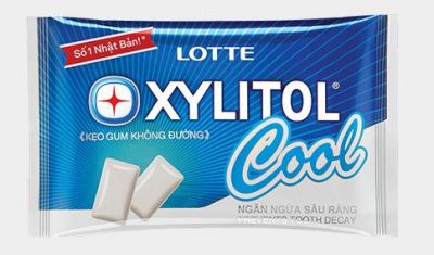 Lotte Xylitol Cool Chewing Gum 11.6g Blister