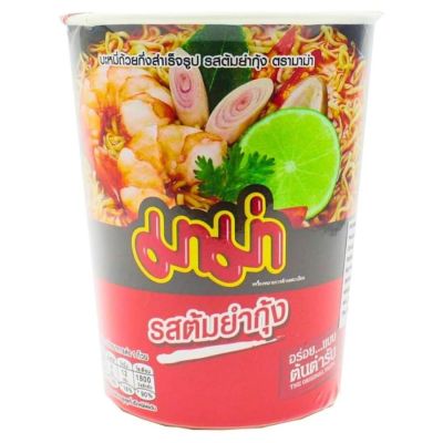 MaMa Instant Cup Noodles Shrimp Tom Yum Flavour 60g x 36 Cups