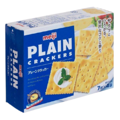 Meiji Plain Cracker 52g x 40 boxes
