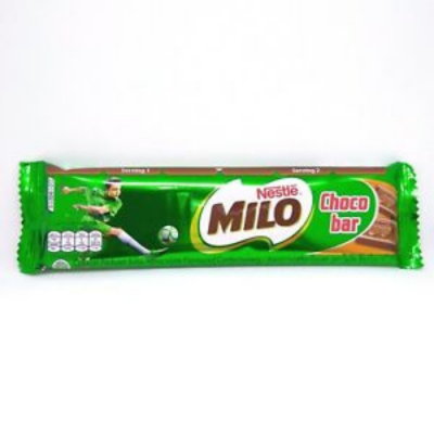 Milo Chocolate Bars 30g x 24 Bars x 12 Boxes