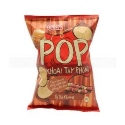 Oishi POP Snack Ring Cumi Panggang 32g x 80 Bags