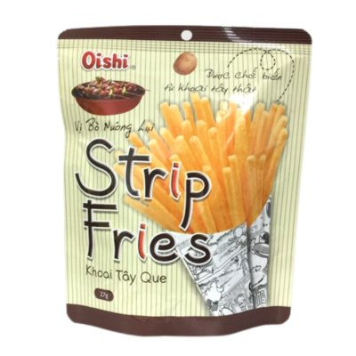 Oishi Potato Sticks With Beef grill Flavor 27g x 10 Packs x 3 Bags