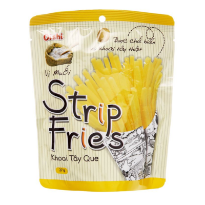 Oishi Potato Sticks With Salt Flavor 27g x 10 Pack x 3 Bags