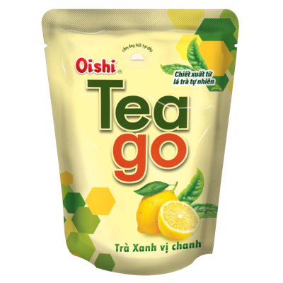 Oishi Tea Go Green Tea Flavour With Lemon 180ml x 50 Bags