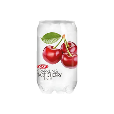 OKF Cherry Flavored Sparkling Soft Drink 350ml x 24 Cans