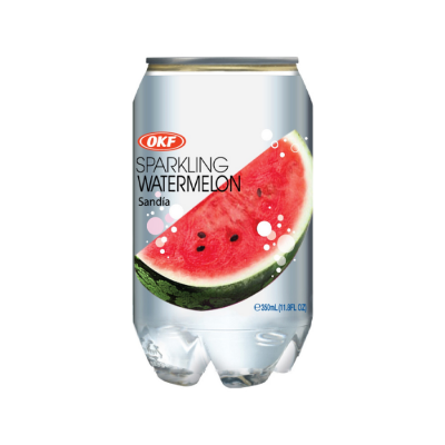 OKF Watermelon Flavored Sparkling Soft Drink 350ml x 24 Cans