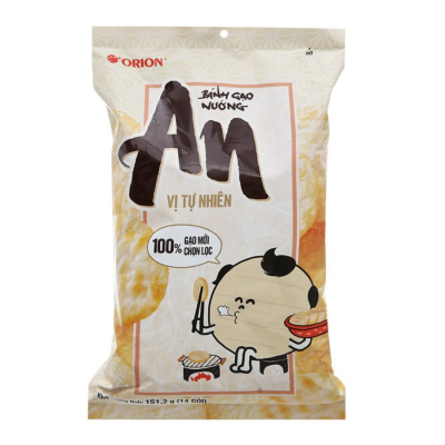 Orion An Rice Cracker Original 151.2g (14 pcs) x 20 Bags