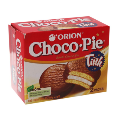 Orion Choco Pie 36.3g x 2 Pcs x  48 Boxes