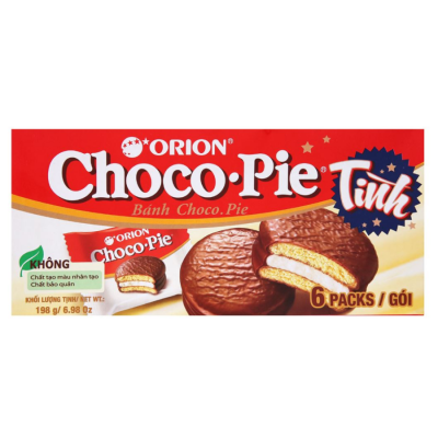 Orion Choco Pie 36.3g x 6 Pcs x 16 Boxes