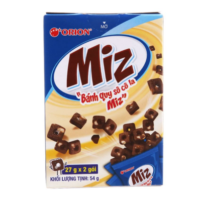 Orion Miz Chocolate Biscuit 54g x 20 Boxes