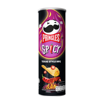 Pringles Potato Crisps Spicy Texas BBQ 97gr x 12 pcs