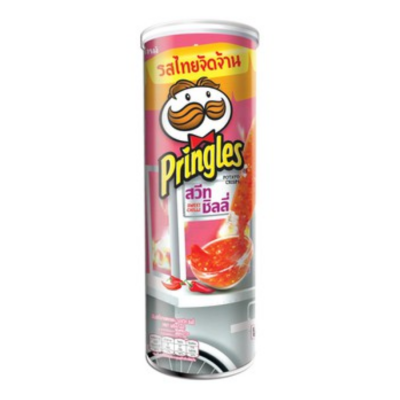 Pringles Potatoes Chips Sweet Chili 107g x 12 Cans