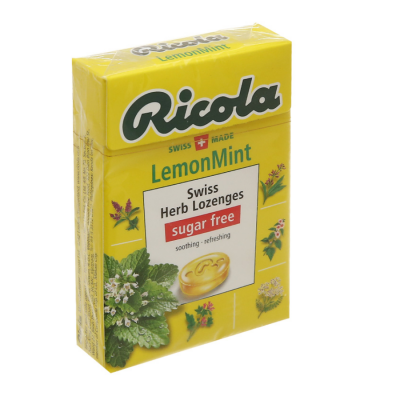 Ricola Lemon Mint 40g x 20 Boxes