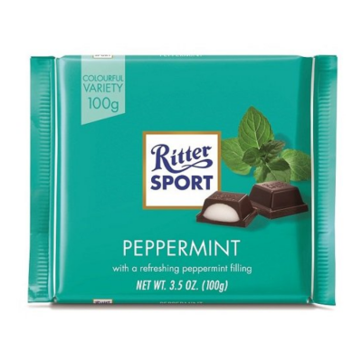 Ritter Sport Peppermint 100g x 12 Bars