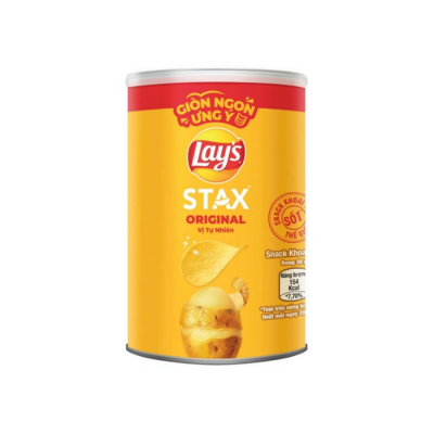 Lay's Stax Original Potato Chips - 40g VN x 24 Cans