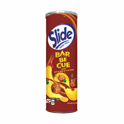 Slide Potato Crisps Barbecue 90g x 14 Cans