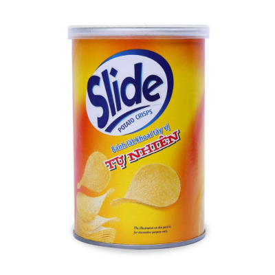 Slide Potato Crisps Original 75g x 28 Cans