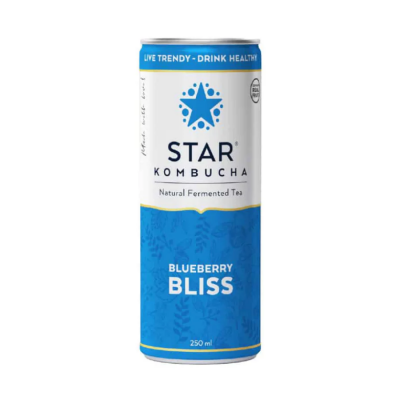 Star Kombucha Blueberry Bliss 250ml x 12 Bottles