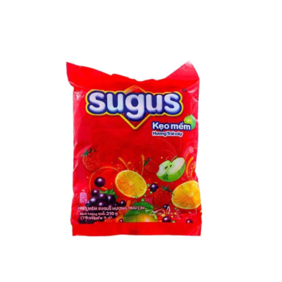 Sugus Chewy Fruit 210g x 50 Bags