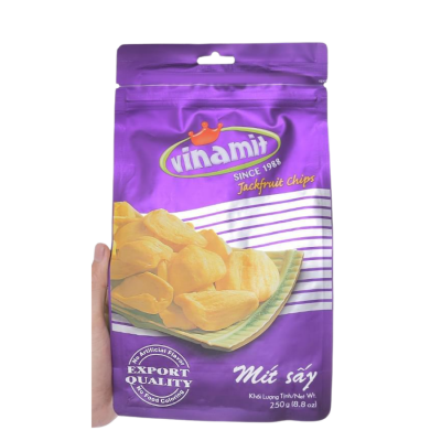 Vacuum Fried Vinamit Jackfruit Chips 20g x 100 Bags