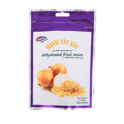 Vinamit Vacuum Fried Onion Chips, Sea Salt 30g x 50 Bags