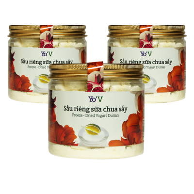 Vinamit YOV Freeze Dried Durian 60g x 50 Jars