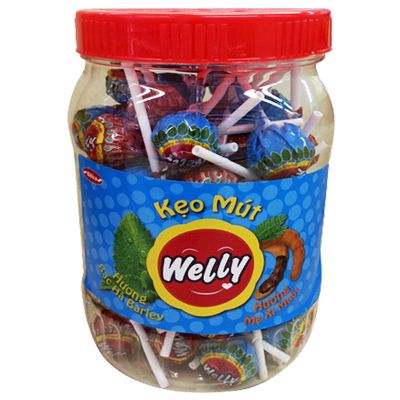 Welly Lollipop Mint & Tamarind Flavour 594g (Jar)
