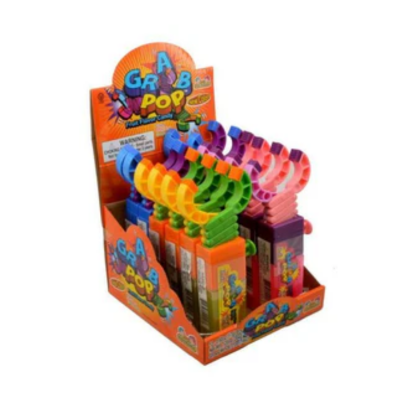 Kidsmania Grab Pop Fruit Candy 17g x 12Pcs x 12 Boxes