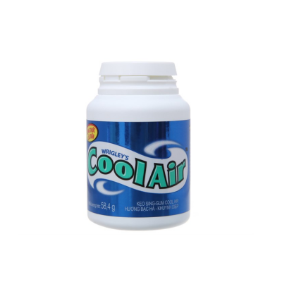 Wrigley's Cool Air Menthol Eucalyptus Gum 58.4g