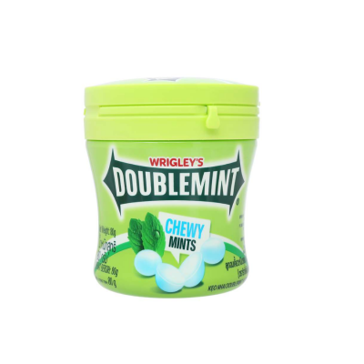 Wrigley's Doublemint Chewy Mint Candies 80g x 6 Jar x 6 Boxes